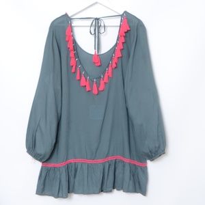 **BLUE ISLAND BEACH TUNIC** NWT**